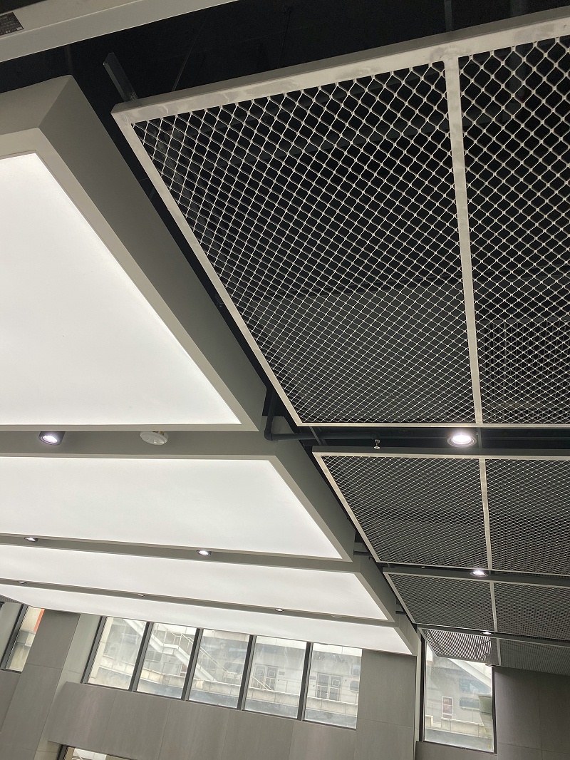 浦東工業(yè)大學(xué)鋁網(wǎng)板A級膜工程案例