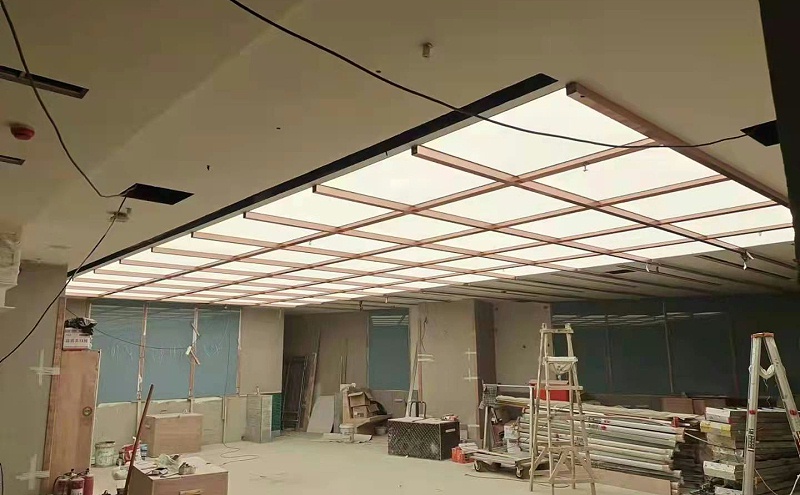 南京德基廣場透光軟膜天花@中滬世業